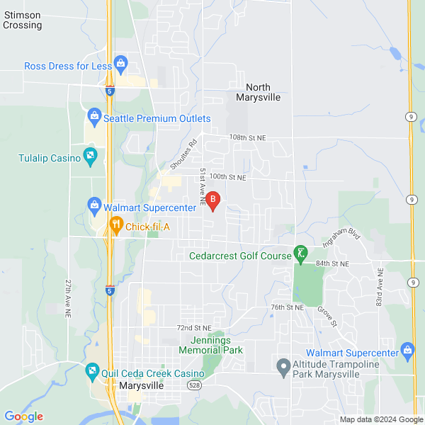 United Roofing & More! location map: 5232 93rd Pl NE, Marysville, WA 98270, United States, Marysville, Washington